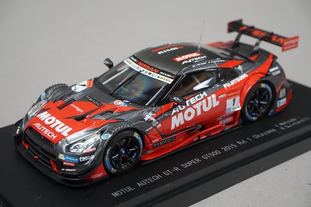 1:43 EBBRO 45260 Nissan MOTUL AUTECH GT-R Super GT500 Rd.1 Okayama 2015 #1