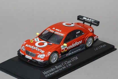 1:43 MINICHAMPS 400063592 Mercedes Benz C-Class DTM Brands Hatch Test 2006 #2 D.Hill