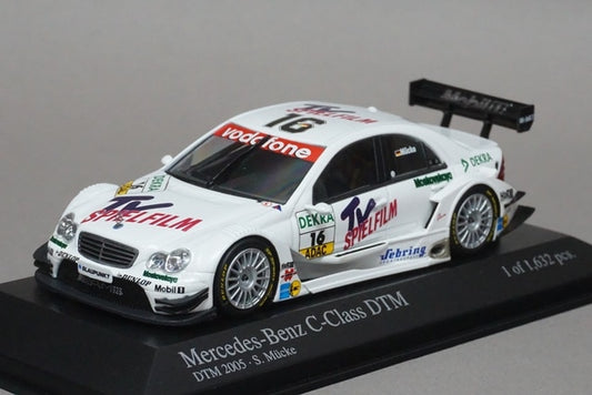 1:43 MINICHAMPS 400053416 Mercedes Benz C-Class DTM 2005 #16 Stefan Mucke