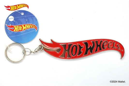 HWU87588 Hot Wheels Metal Key Chain Large RD 10cm Red