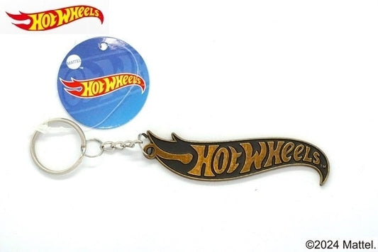 HWU87589 Hot Wheels Metal Keychain VGD 8cm Vintage Gold