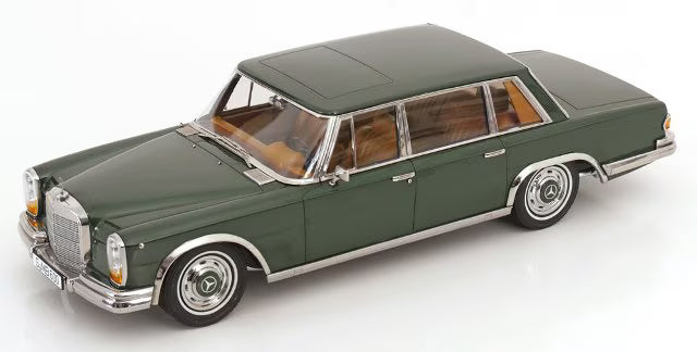 KKDC180605 KK scale 1:18 Mercedes 600 SWB W100 1963 Green Metallic