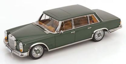 KKDC180605 KK scale 1:18 Mercedes 600 SWB W100 1963 Green Metallic