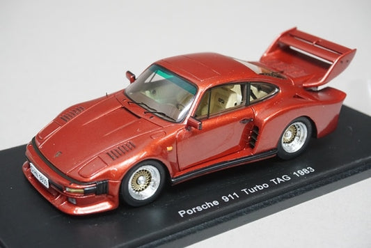 1:43 SPARK S2093 Porsche 911 Turbo Tag 1983 Red