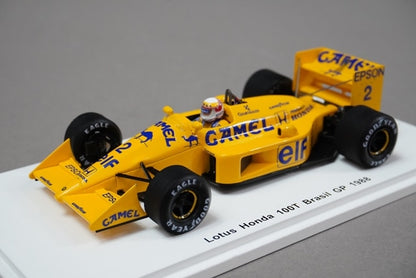 1:43 SPARK TR018 Lotus Honda 100T Brazil GP 1988 #2 CAMEL