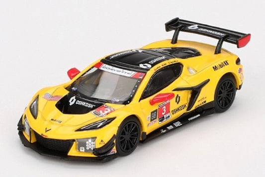 MGT00854-L TSM MINI-GT 1:64 Chevrolet Corvette Z06 GT3.R IMSA Daytona 2024 #3