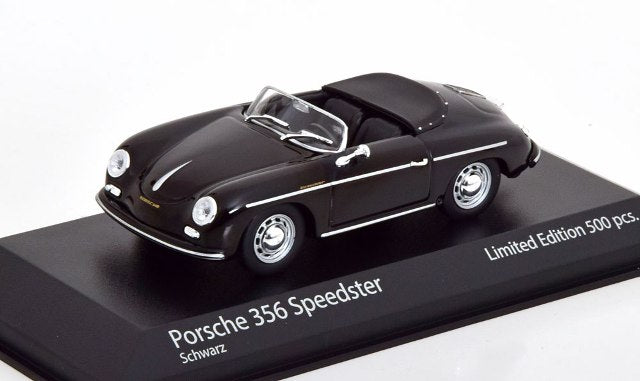 943 065533 MINICHAMPS 1:43 Porsche 356 Speedster 1956 black