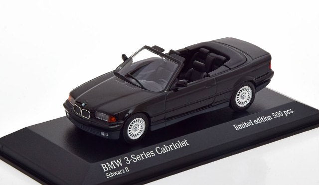 [ Pre-order ] 943 023333 MINICHAMPS 1:43 scale BMW 3-Series E36 Cabriolet 1993 black
