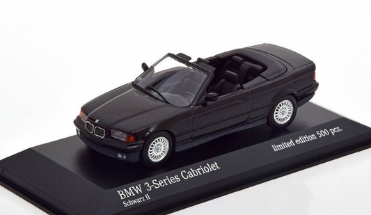 [ Pre-order ] 943 023333 MINICHAMPS 1:43 scale BMW 3-Series E36 Cabriolet 1993 black