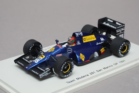 1:43 SPARK S1718 Team Modena 291 Sao Paulo GP 1991 #35 E.Vandepaul