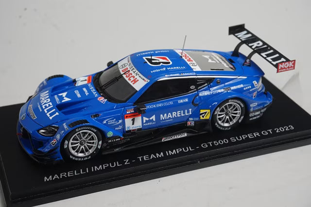 1:43 SPARK SGT051 Nissan Marelli Impul Z GT500 Super GT '23 #1 Kazuki / Bertrand