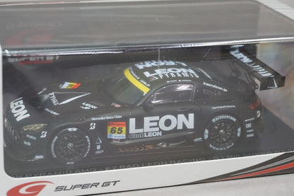 1:43 SPARK SGT086 LEON PYRAMID AMG - K2 R&D LEON RACING Naoya Gamo/Takuro Shinohara GT 300 Super GT 2023 #65