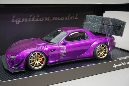 1:18 ignition model IG2965 Mazda FEED Afflux GT3 (FD3S) Purple Metallic