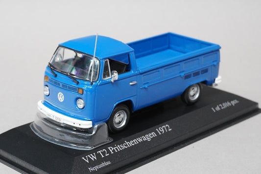 1:43 MINICHAMPS 400053200 VW VOLKSWAGEN T2 PICK-UP 1972