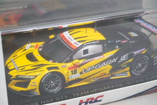 1:43 SPARK SGT045 Honda NSX GT3 Upgarage Super GT GT300 #18