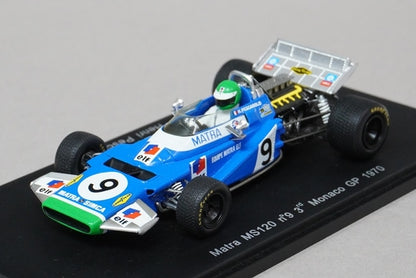 1:43 SPARK S1601 Matra MS120 Monaco GP 3rd #9