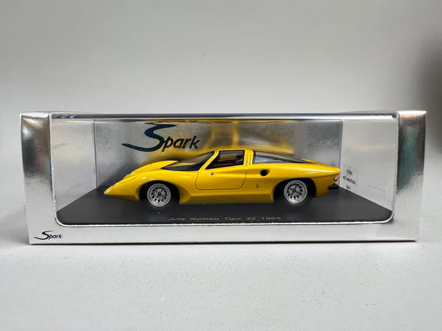 1:43 SPARK S0618 Alfa Romeo 33/2 Speciale Coupe Pininfarina