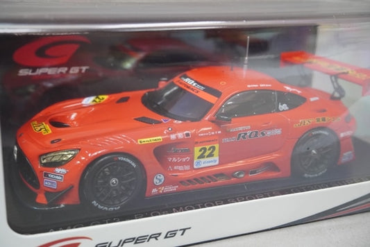 1:43 SPARK SGT044 Mercedes AMG R'Qs AMG GT3 R'Qs Motorsports GT300 Super GT #22