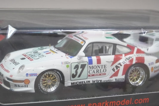 1:43 SPARK S4446 Porsche 911 GT2 EVO Le Mans 1995 #37