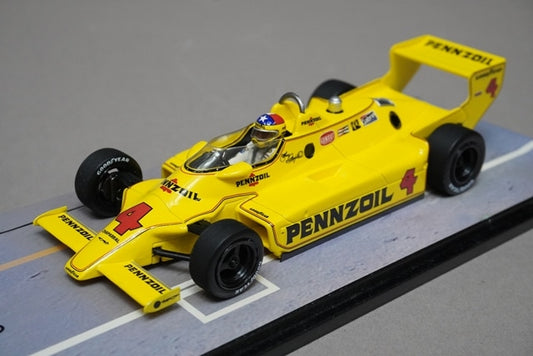 1:43 SPARK 43IN80 Chaparral Indy 500 Winner 1980 #4 J.Rutherford