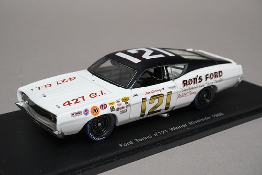 1:43 SPARK S3594 Ford Torino Riverside Winner 1968 #121