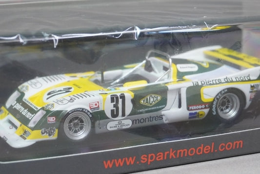 1:43 SPARK S9412 Chevron B36 Le Mans 11th 1978 #31