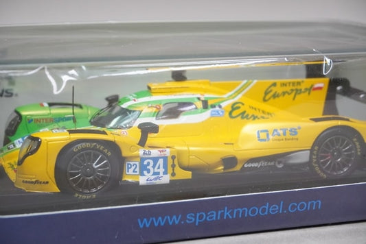 1:43 SPARK S8744 Oreca 07 Gibson Inter Europol Competition Le Mans Class winner 2023 #34