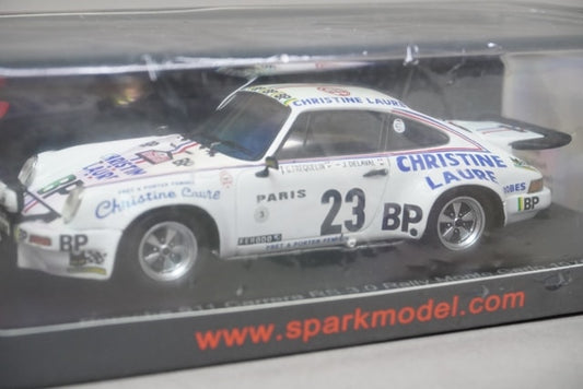 1:43 SPARK S6633 Porsche 911 Carrera RS 3.0 Monte Carlo 1976 7th #23