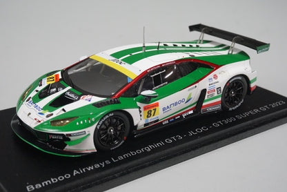 1:43 SPARK SGT087 Lamborghini Bamboo Airways GT3 JLOC GT300 Super GT 2023 #87