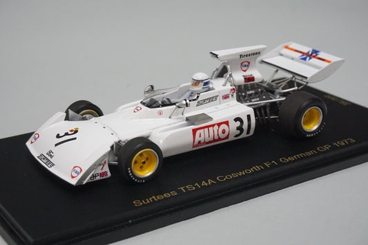 1:43 SPARK RS1784 Surtees TS14A Cosworth F1 German GP 1973 #31 Raceland