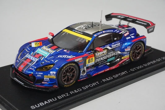 1:43 SPARK SGT085 Subaru BRZ R&D Sport GT300 Super GT 2023 #61