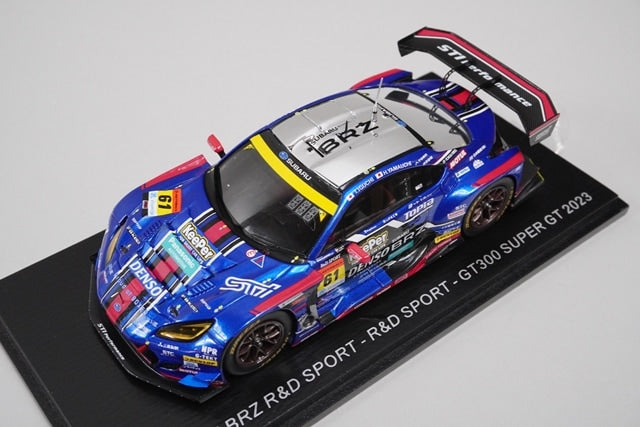1:43 SPARK SGT085 Subaru BRZ R&D Sport GT300 Super GT 2023 #61