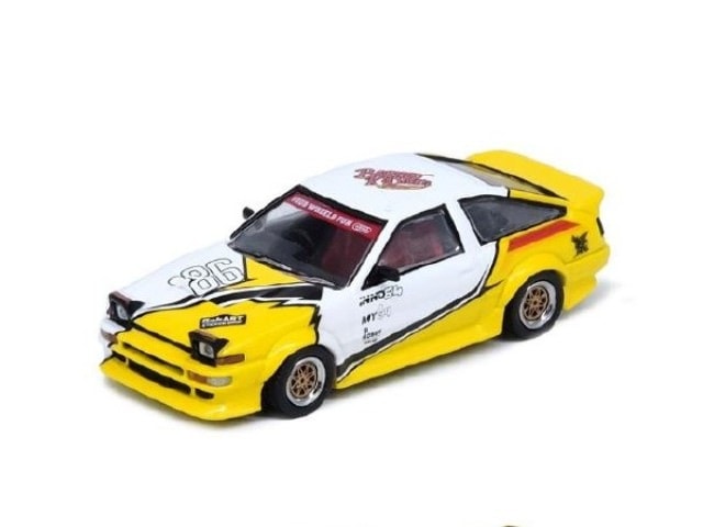 IN64-AE86T-BDKS24 INNO Models 1:64 Toyota Sprinter Trueno AE86 Brunei Diecast Kustom Show 2024