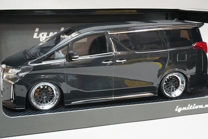 1:18 ignition model IG2432 Toyota Alphard (H30W) Executive Lounge S Black