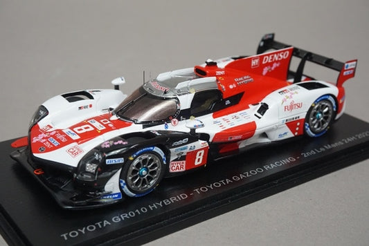 1:43 SPARK S8726 Toyota GR010 Hybrid Gazoo Racing LM 24H 2nd 2023 #8