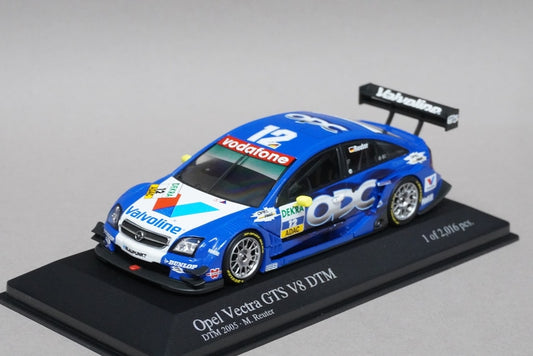 1:43 MINICHAMPS 400054612 Opel Vectra GTS V8 team OPC DTM 2005