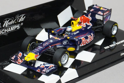 1:43 MINICHAMPS 410110071 Renault Red Bull Racing S.Vettel Show Car 2011