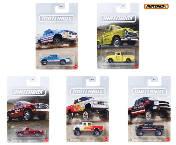 GGF12-986E Matchbox Theme Assortment Truck Series 10 Pieces model car