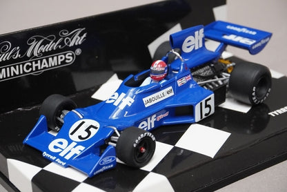 1:43 MINICHAMPS 400750015 Tyrrell Ford 007 1975 #15 J.P.Jabouille