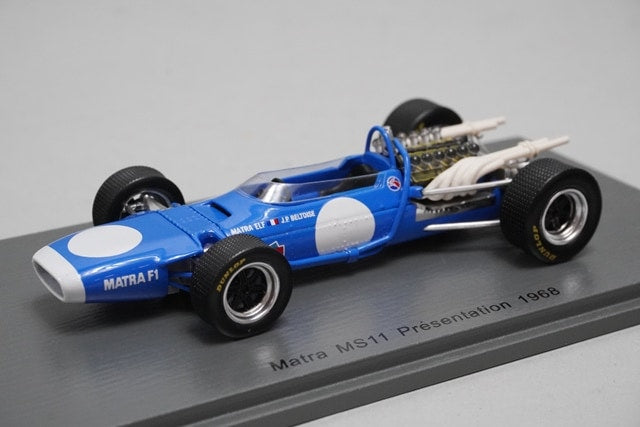 1:43 SPARK S7184 Matra MS11 Presentation 1968  Jean-Pierre Beltoise