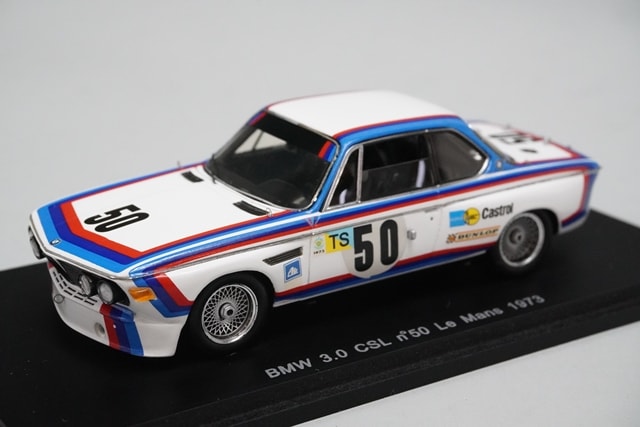 1:43 SPARK S1563 BMW 3.0 CSL LM 1973 #50