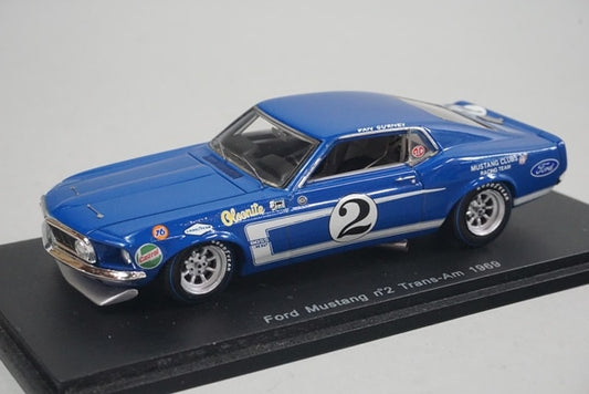 1:43 SPARK S2641 Ford Mustang Trans-Am 1969 #2