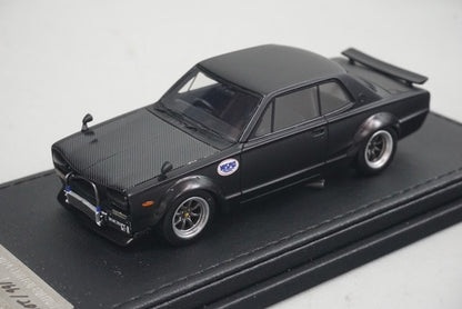 1:43 ignition model IG0169 Nissan Skyline 2000 GT-R (KPGC10) Semi Works Black