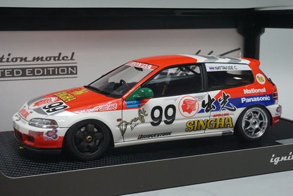 1:18 ignition model IG3051 Idemitsu MOTION Mugen Civic Macau Cup Race 1994 #9