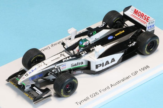 [ Pre-order ] ROMU033 Spark 1:43 Romu Tyrrell 026 Australian GP 1998 Toranosuke Takagi F1 Debut GP