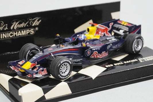 1/43 MINICHAMPS 400080009 Red Bull Racing Renault RB4 2008 #9 D. Coulthard