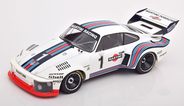 187439 NOREV 1:18 Porsche 935 Winner 6h Dijon 1976 Ickx/Mass Martini MODELISSIMO model car