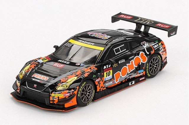 MGT00860-BL TSM MINI-GT 1:64 Nissan GT-R NISMO GT3 SUPER GT Series 2023 #10 "PONOS GAINER GT-R" GAINER (LHD) Japan limited blister specification