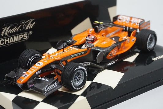 1:43 MINICHAMPS 400070021 Spyker F8-VII 2007 #21 C.Albers model car