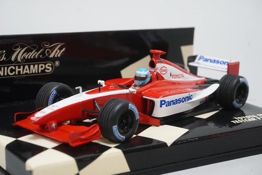 1:43 MINICHAMPS 400010224 Toyota TF101 Test Car F1 2001 M.Salo